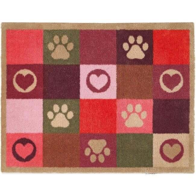 Eco-Friendly Washable Heart Pet Mat
