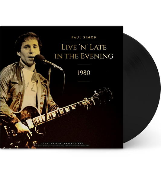 Paul Simon – Best of Live ’n’ Late in the Evening, 1980 (12-Inch Album on 180g Vinyl)