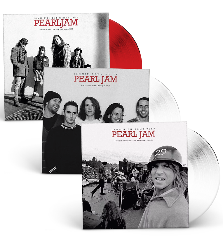 Pearl Jam – Best Of Live, 1992–1995 (Limited Edition 3-LP Colour Vinyl Bundle)
