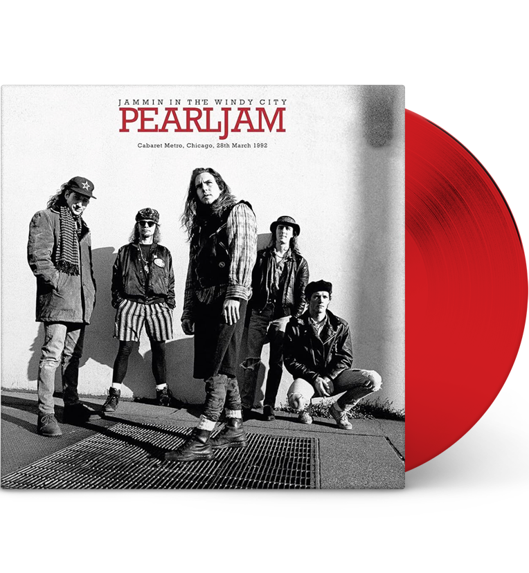 Pearl Jam – Jammin’ in the Windy City (Limited Edition 12-Inch Album on Red Vinyl)