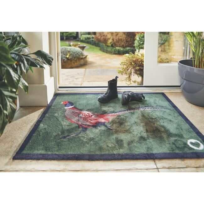Eco-Friendly Washable Green Peasant Mat