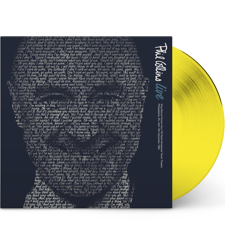 Phil Collins – Live (Special Edition 12-Inch Album on Yellow Vinyl)
