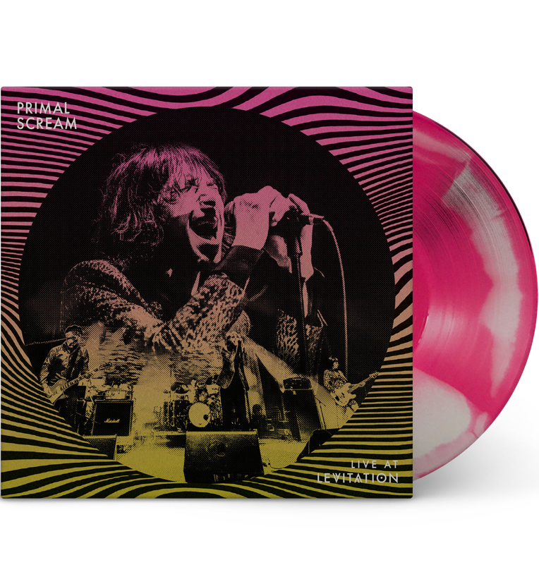 Primal Scream – Live at Levitation (Limited Edition 12-Inch Album on Pink and White Swirl Vinyl)