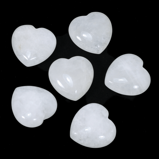 Clear Quartz Mini Heart