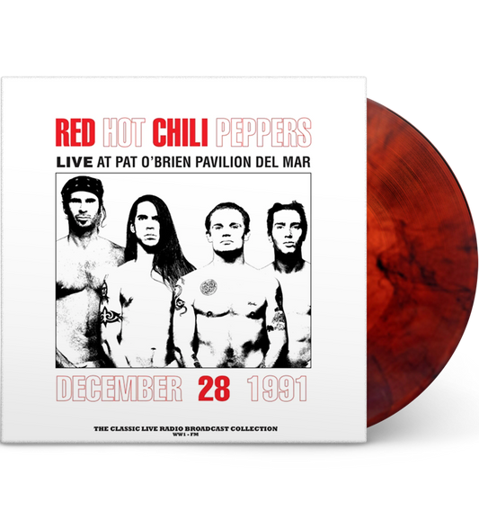 Red Hot Chili Peppers – Live at Pat O’Brien Pavilion, Del Mar, 1991 (Limited Edition 12-Inch Album on 180g Red Marble Vinyl)