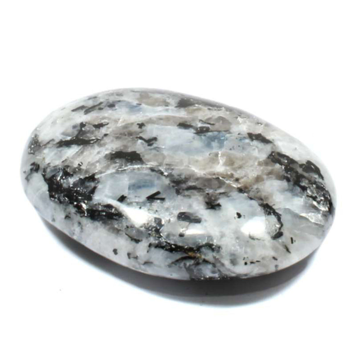 Rainbow Moonstone Palm Stone