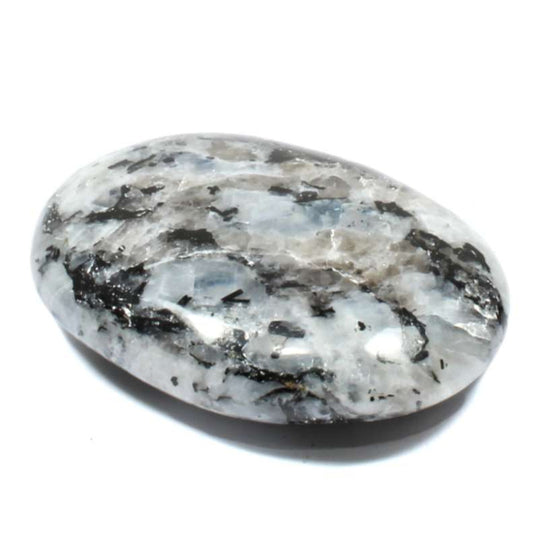 Rainbow Moonstone Palm Stone