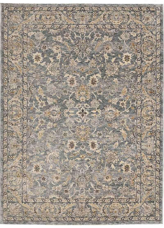 Raja Traditional Rug – Grey Vintage Elegance