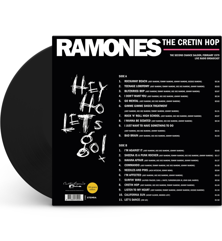 Ramones – The Cretin Hop: Live in Ann Arbor, MI, 1979 (12-Inch Album on 180g Vinyl)