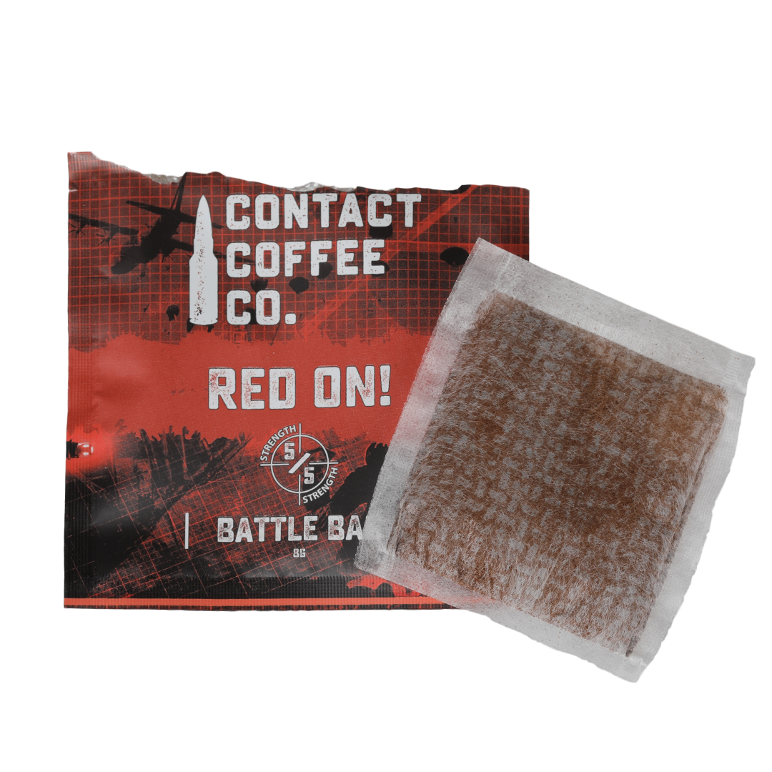 Single Serve Coffee Brew Bags | Red On!