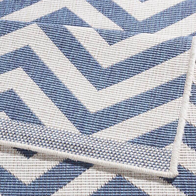 Palma Reversible Indoor-Outdoor Rug Chevron Design