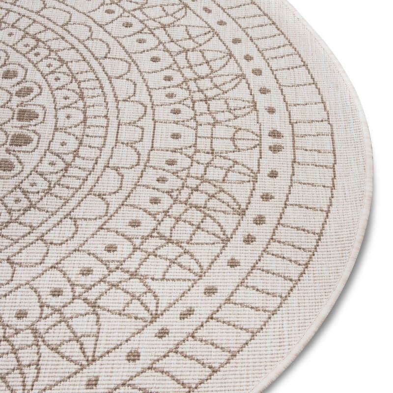 Porto Round Reversible Indoor-Outdoor Rug