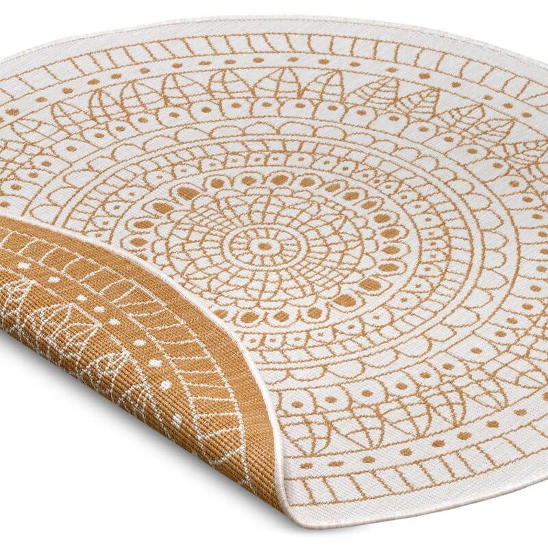 Porto Round Reversible Indoor-Outdoor Rug