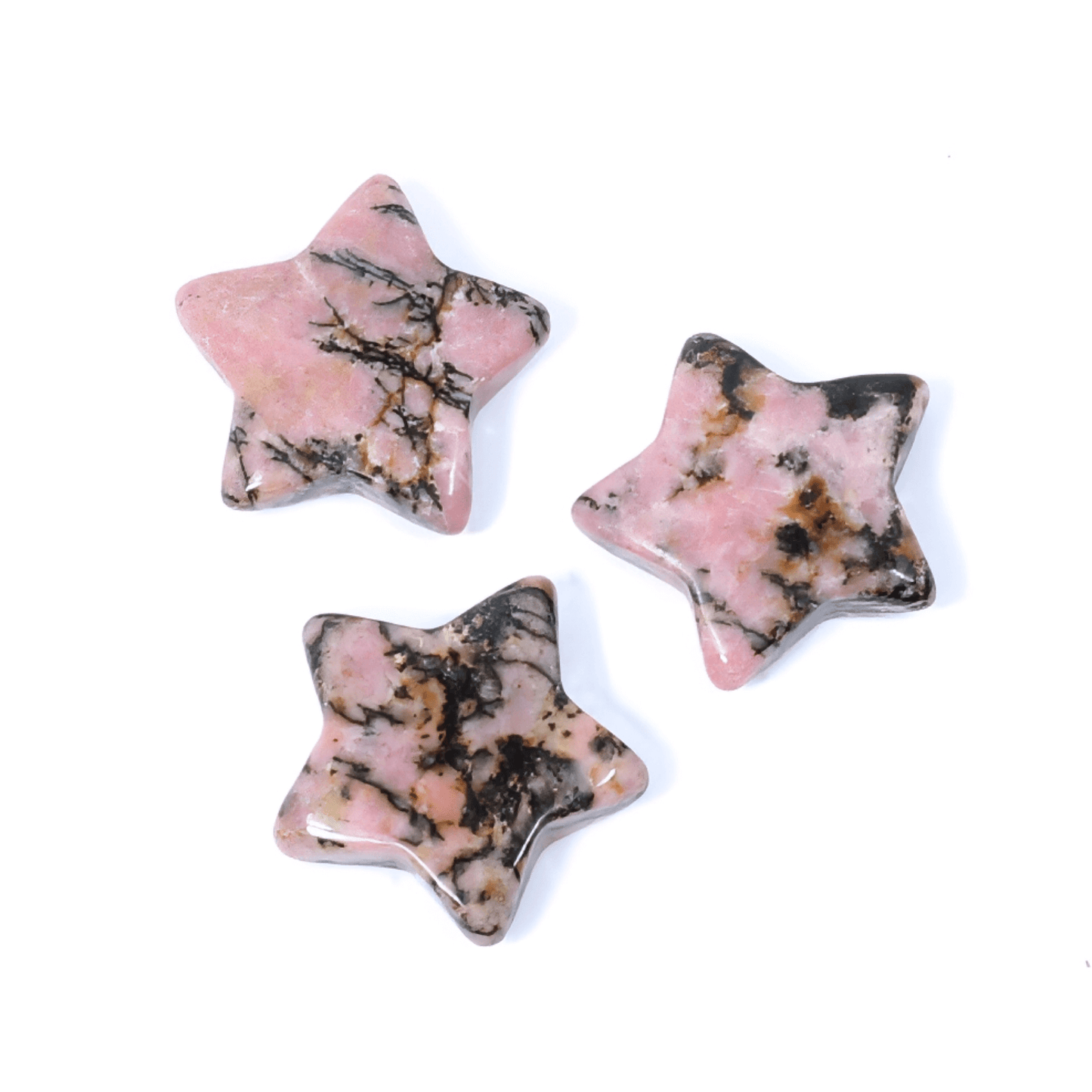 Healing Mini Star Crystal - Rhodonite