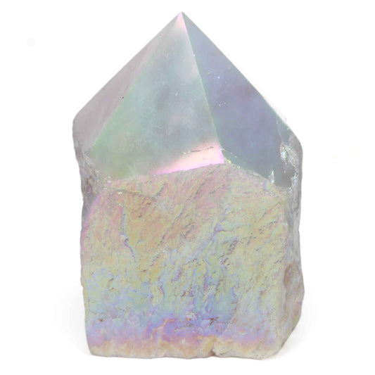 Rose Aura Quartz Energy Point - The Emotional Healing Stone
