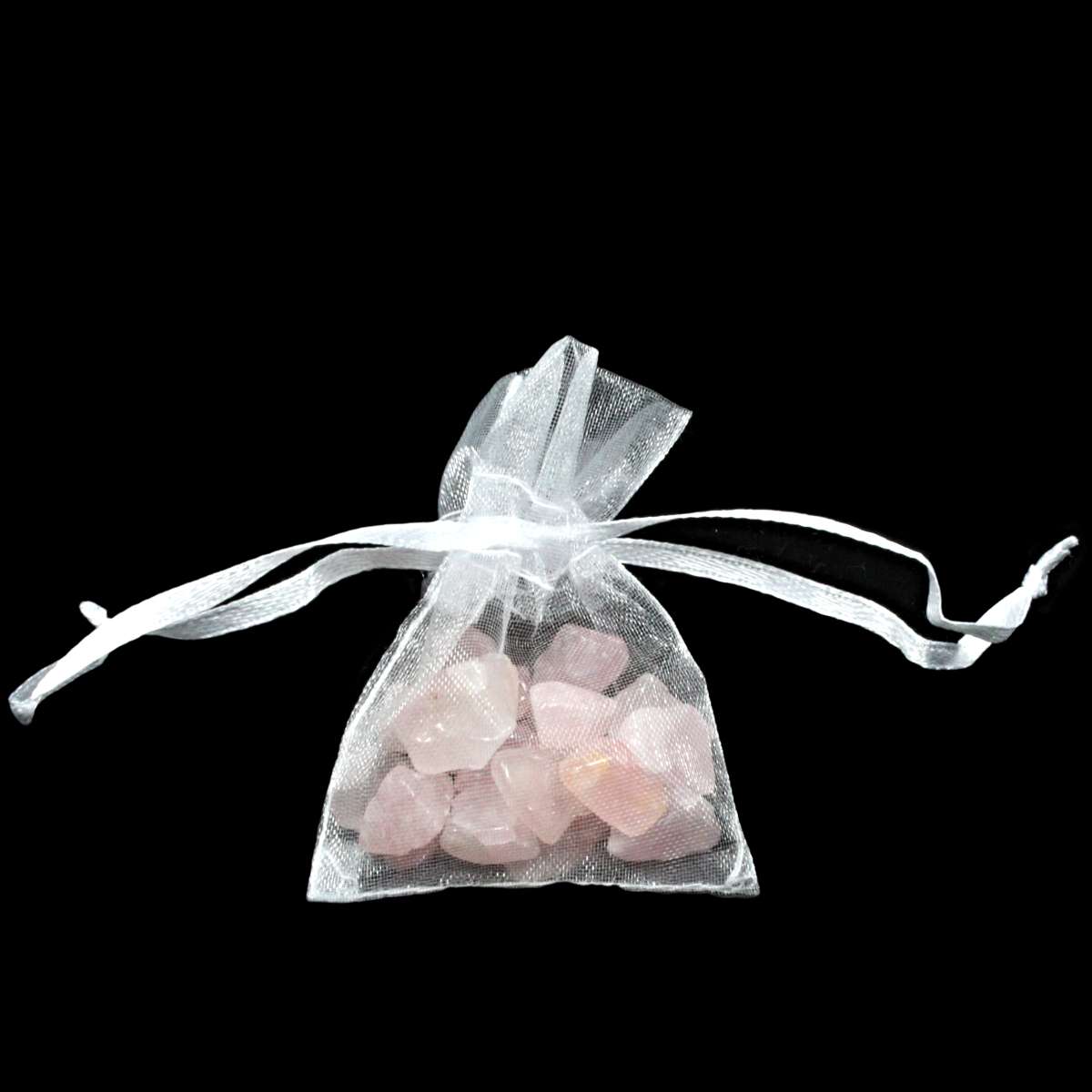 Rose Quartz Crystal Chips (20g Bags)