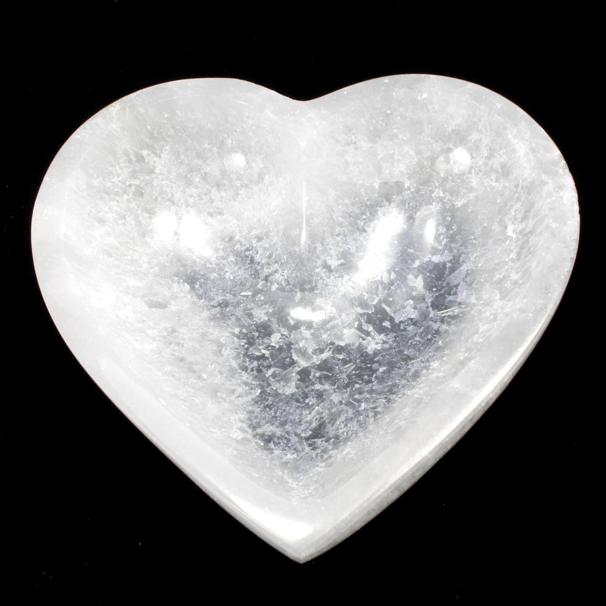 Selenite Heart Shaped Cleansing Bowl