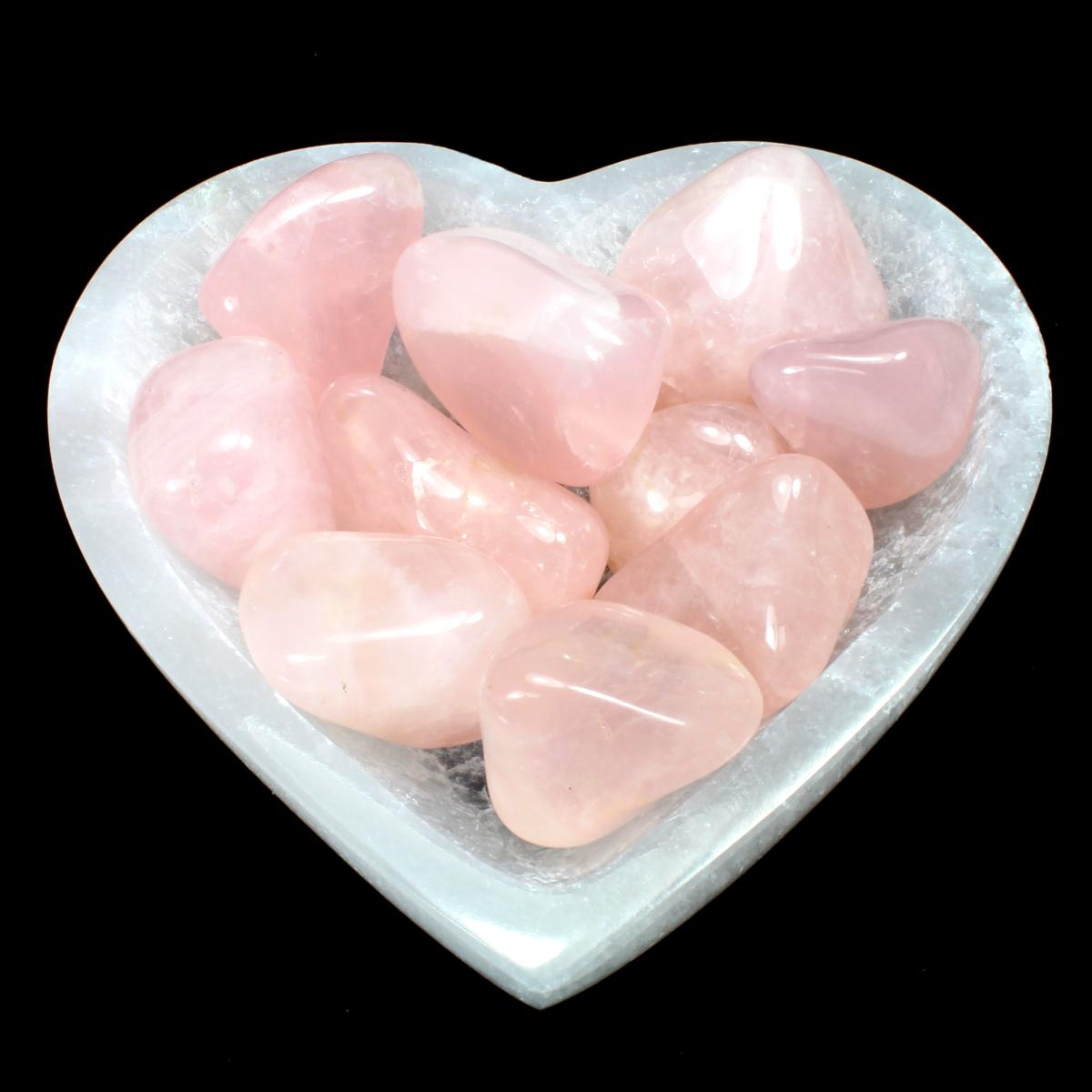Selenite Heart Shaped Cleansing Bowl