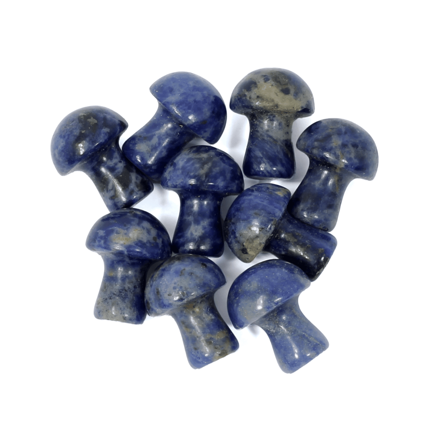Healing Mini Mushroom Crystal - Sodalite
