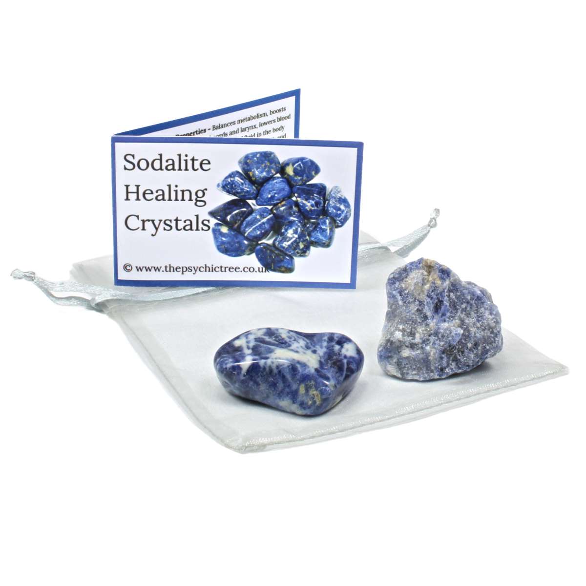 Sodalite Rough 'n' Tumble Crystal Pack