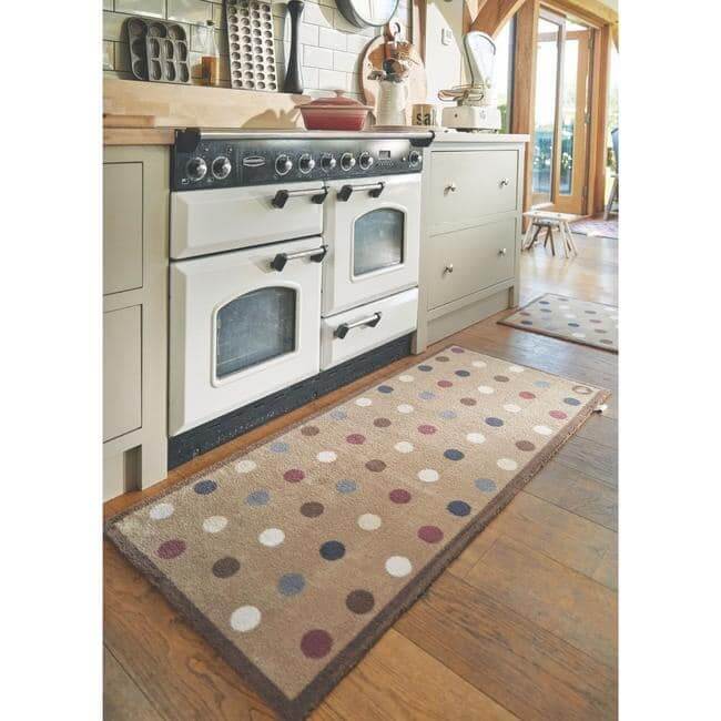 Eco-Friendly Washable Dots Mat and Runner