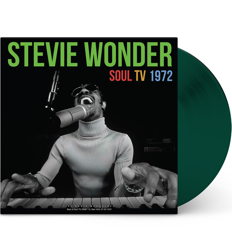 Stevie Wonder – Soul TV 1972 (Limited Edition 12-Inch Album on 180g Transparent Green Vinyl)