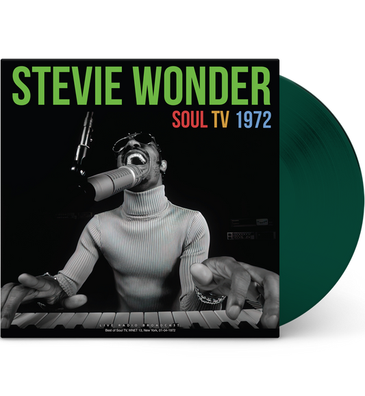 Stevie Wonder – Soul TV 1972 (Limited Edition 12-Inch Album on 180g Transparent Green Vinyl)