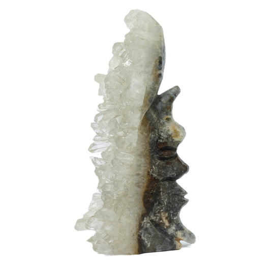 Clear Quartz Man In The Moon Cluster (118g)