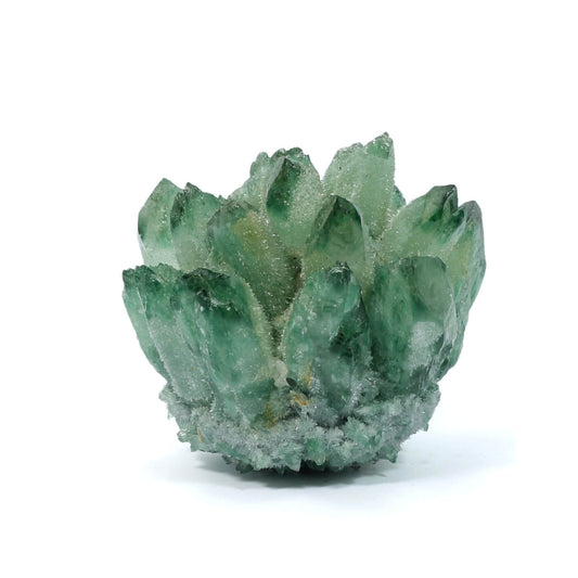 Green Phantom Quartz Cluster (386g)