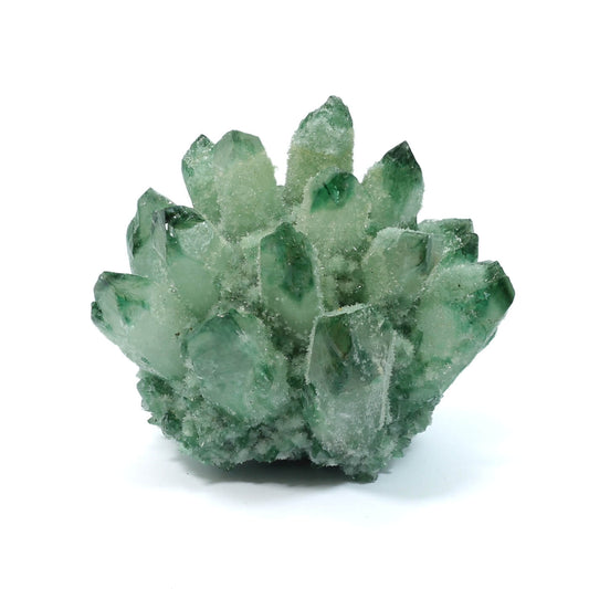Green Phantom Quartz Cluster (389g)