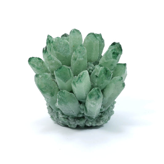 Green Phantom Quartz Cluster (347g)