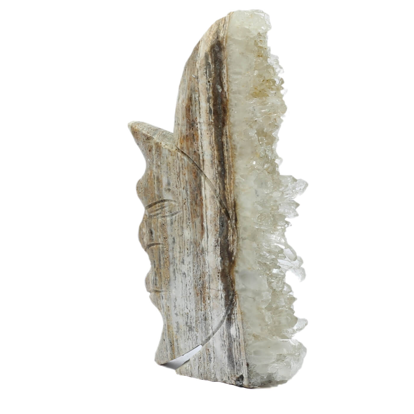 Clear Quartz Man In The Moon Cluster (150g)