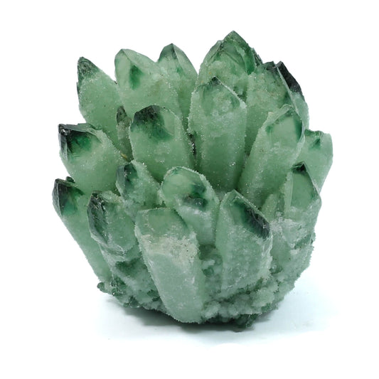 Green Phantom Quartz Cluster (392g)