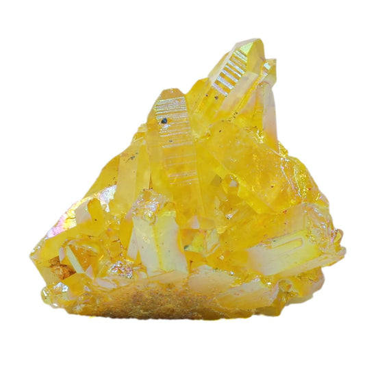 Yellow Aura Quartz Cluster (476g)