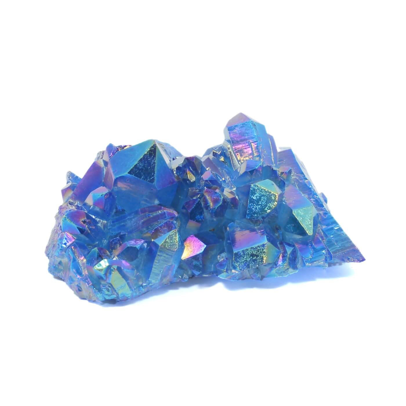 Blue Aura Quartz Cluster (550g)