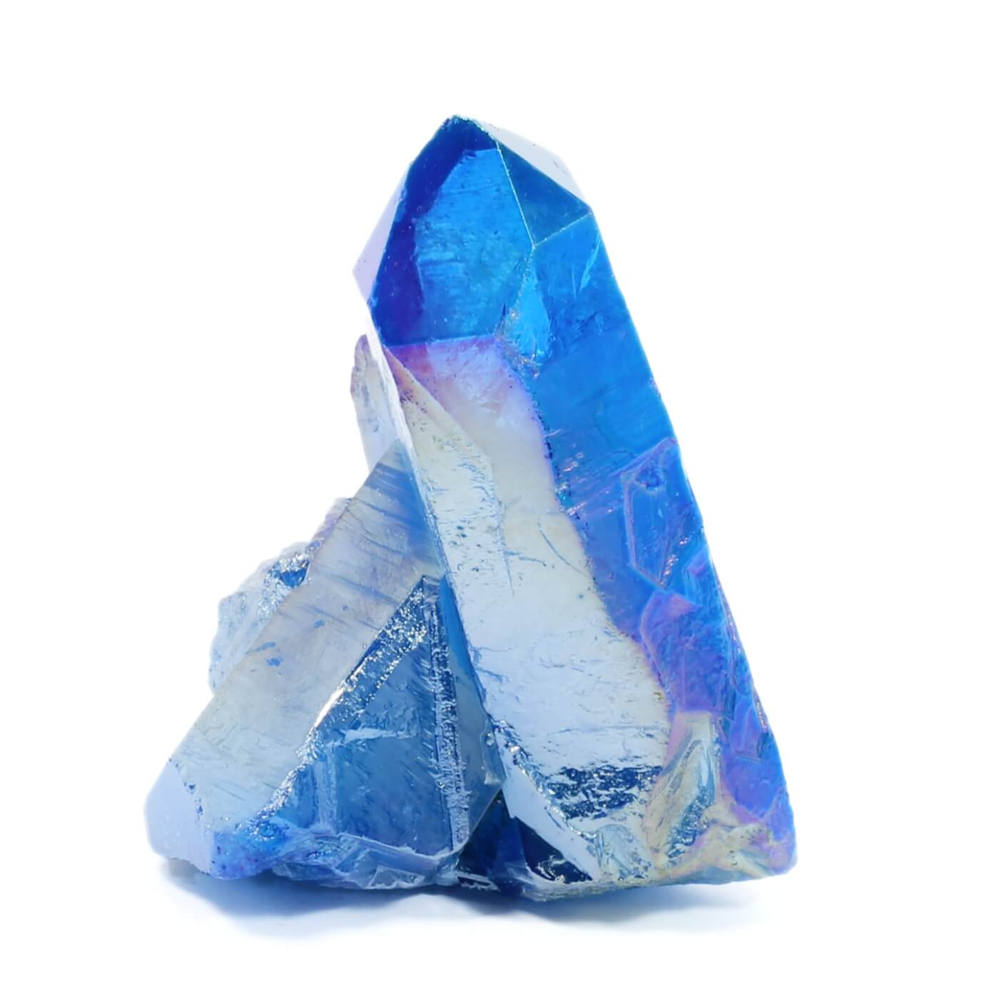 Blue Aura Quartz Cluster (493g)