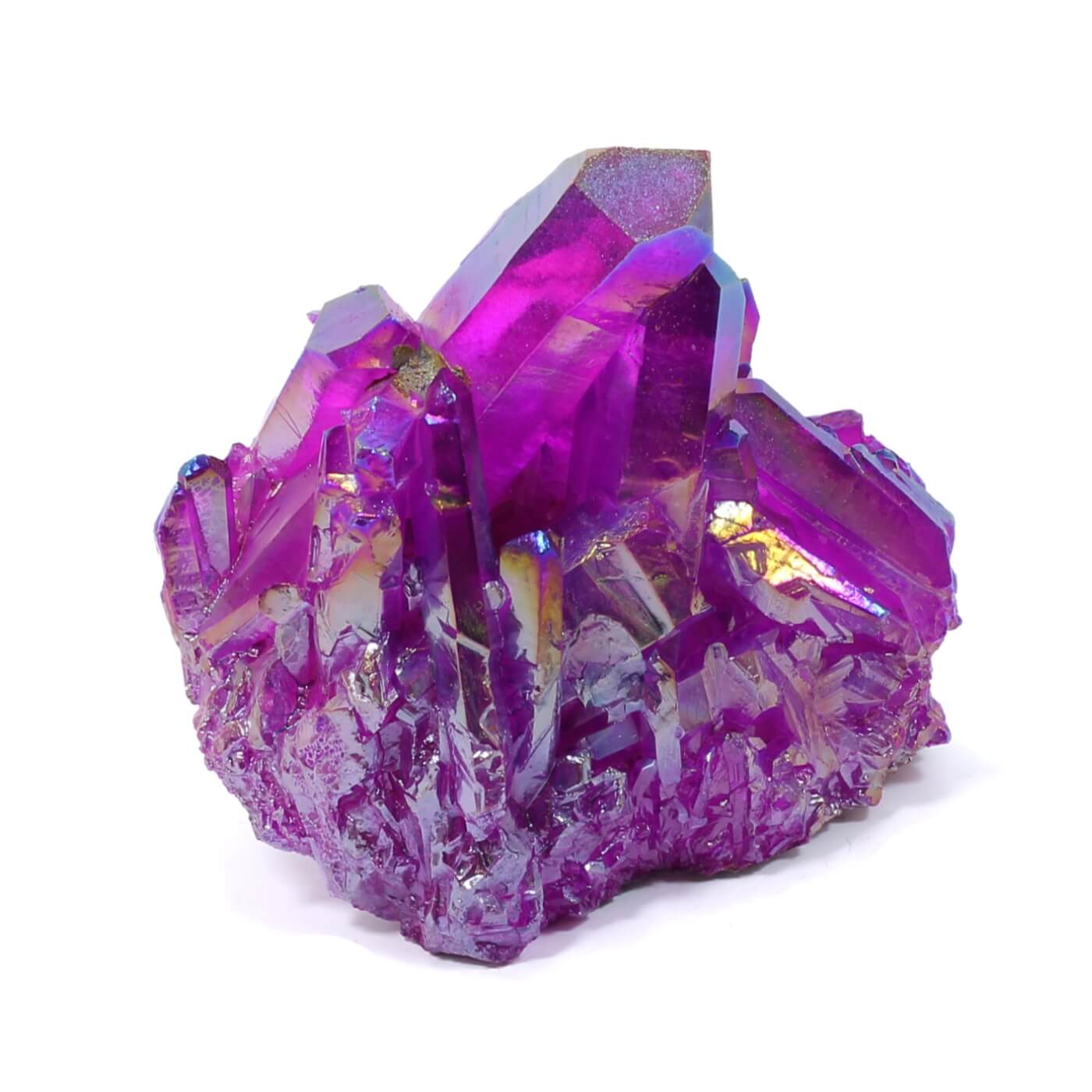 Purple Aura Quartz Cluster (497g)