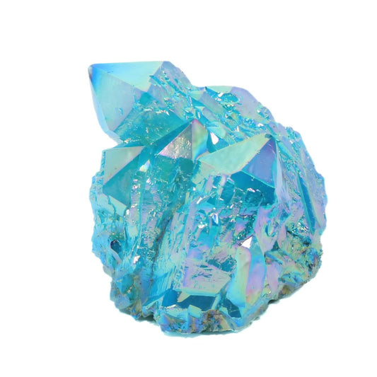 Blue Aura Quartz Cluster (522g)