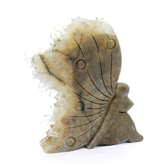 Clear Quartz Butterfly Cluster (177g)