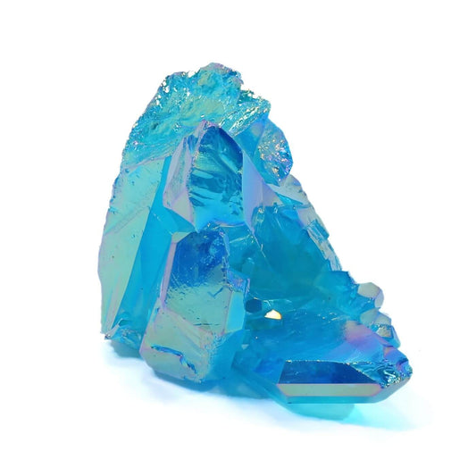 Blue Aura Quartz Cluster (489g)