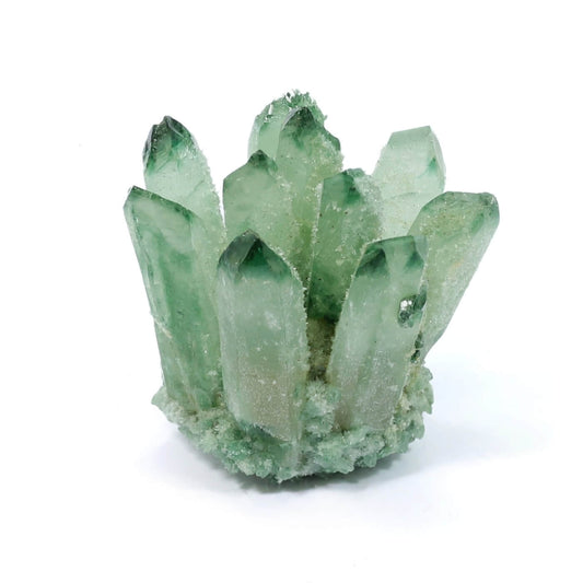 Green Phantom Quartz Cluster (361g)