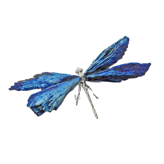 Black Tourmaline Electroplated Dragonfly (48g)