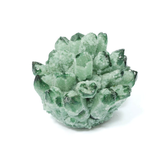 Green Phantom Quartz Cluster (413g)