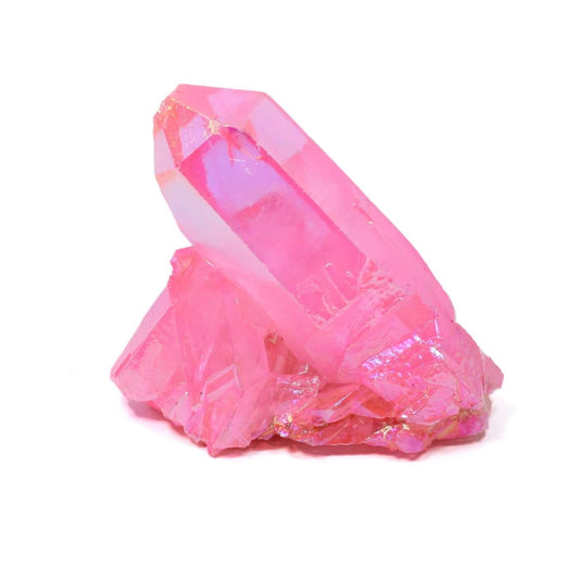 Pink Aura Quartz Cluster (457g)