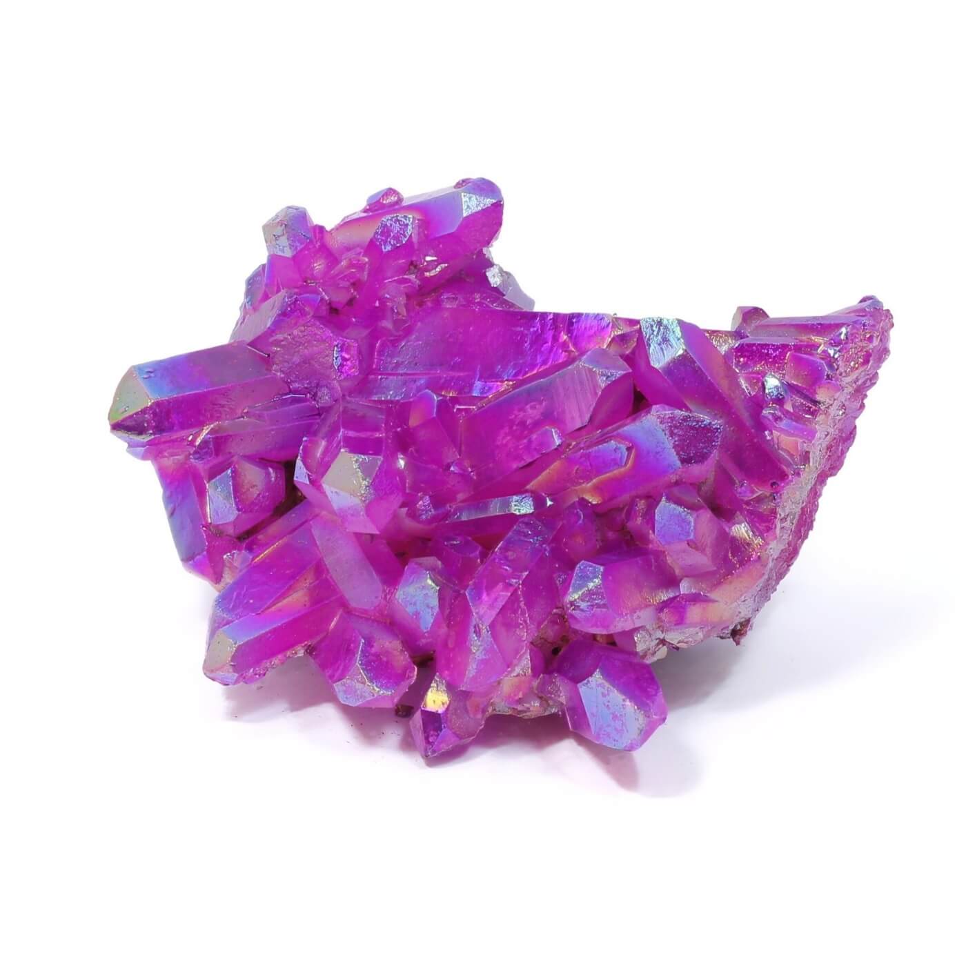 Purple Aura Quartz Cluster (460g)