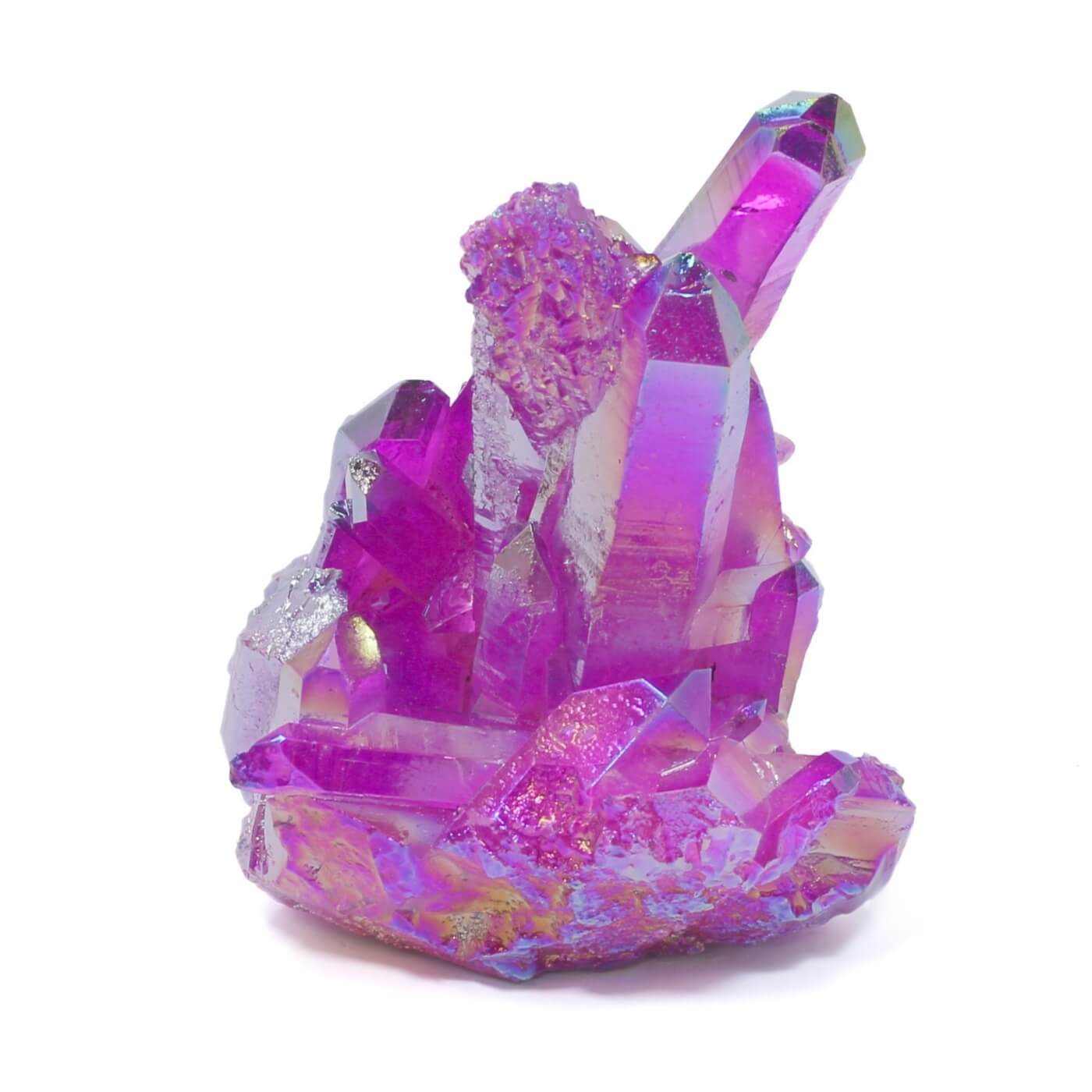 Purple Aura Quartz Cluster (476g)