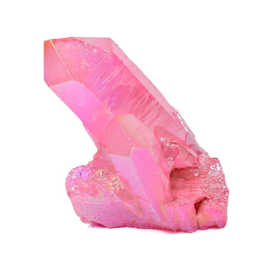 Pink Aura Quartz Cluster (444g)