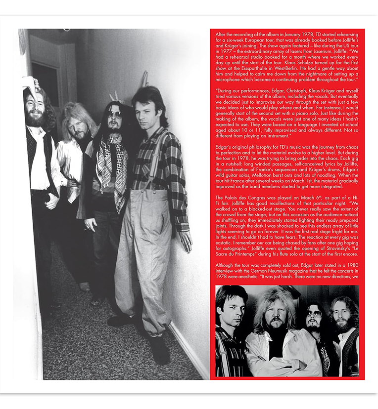 Tangerine Dream – Live in Paris, 6 March 1978 (RSD 2023 Limited Edition 3-LP Box Set on Split-Coloured Vinyl)