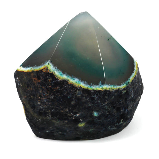 Teal Agate Tranquillity & Harmony Energy Point