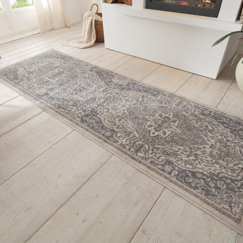 Terrain Designer Shortpile Rug – Medallion Design